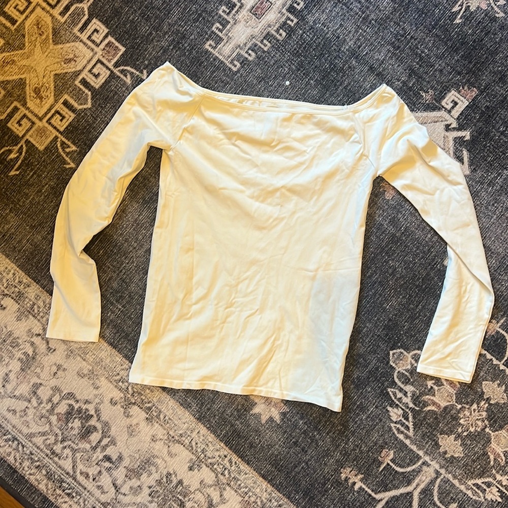 Free People Intimately cream off the shoulder top - M/L